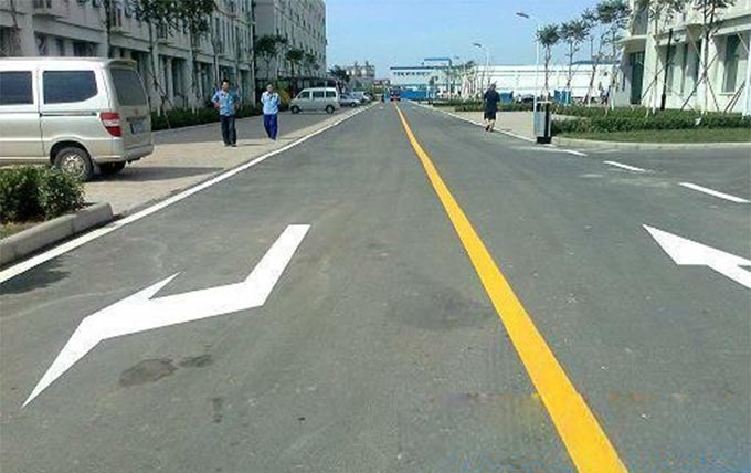 哈爾濱小區劃線 停車位劃線廠家