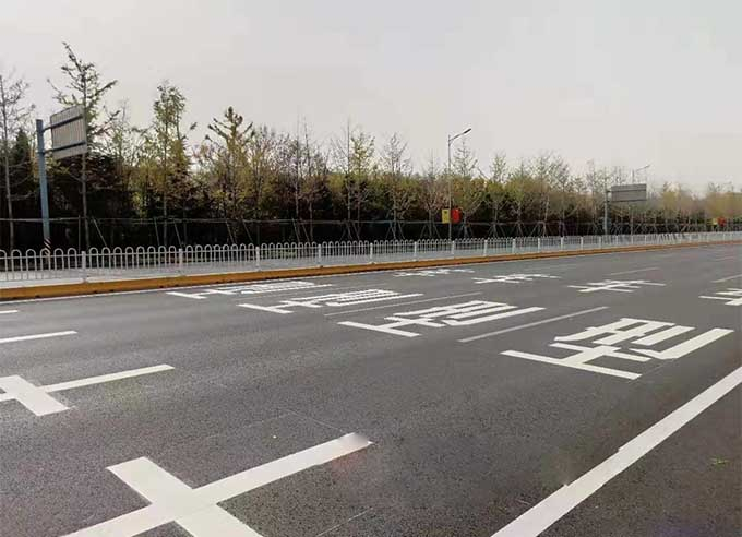 哈爾濱道路標線 小區停車位劃線