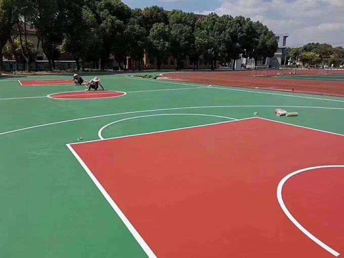 哈爾濱學校道路劃線 比賽場地劃線