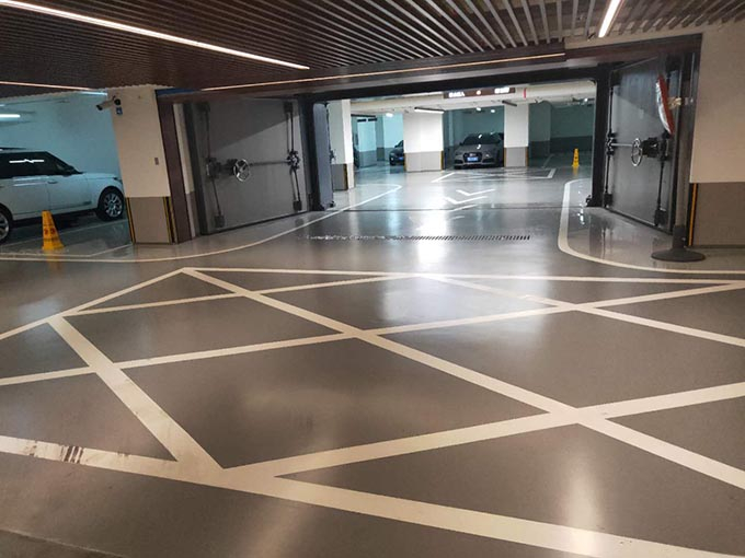 哈爾濱酒店停車場劃線 商場車位劃線