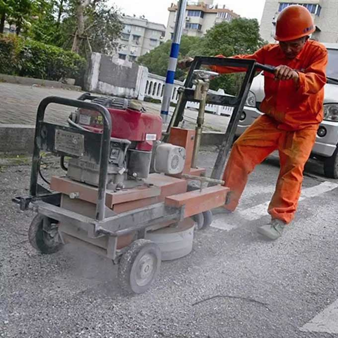 哈爾濱道路標線清除施工