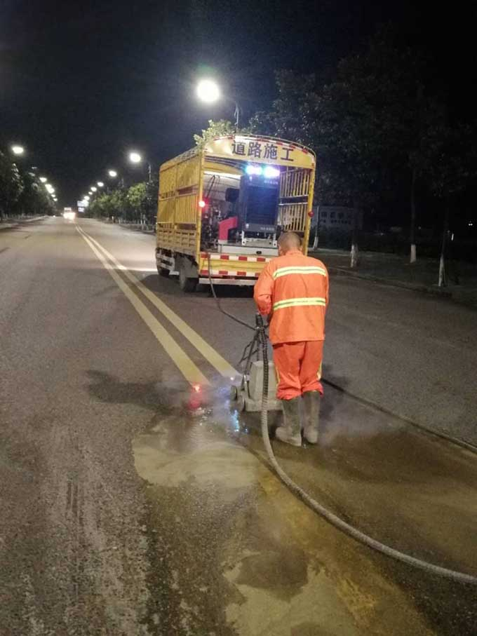 哈爾濱舊線標線清理除線