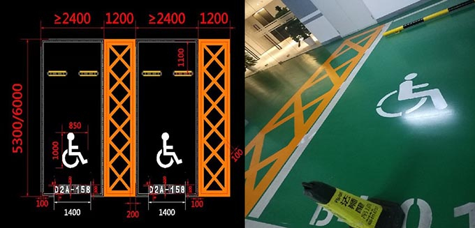 哈爾濱交通劃線車(chē)位劃線施工