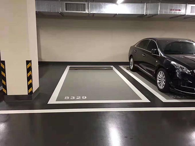 哈爾濱停車場熱熔劃線施工