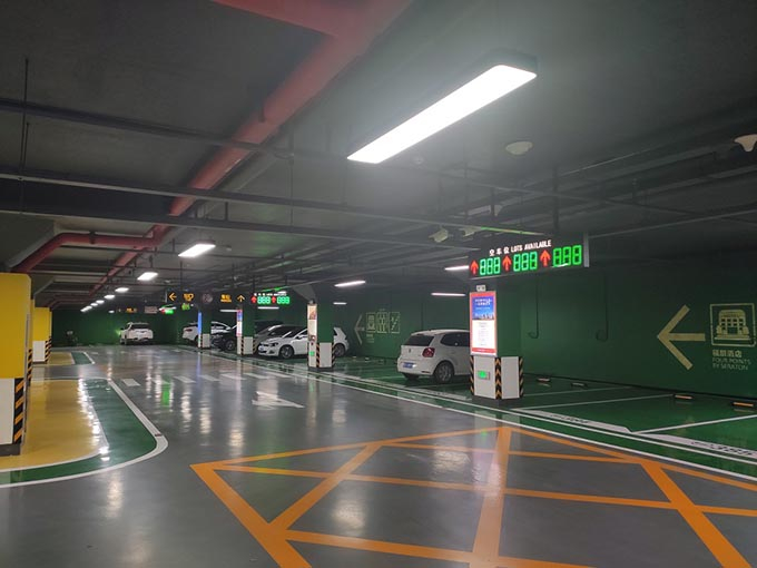 哈爾濱地下車位 消防通道劃線